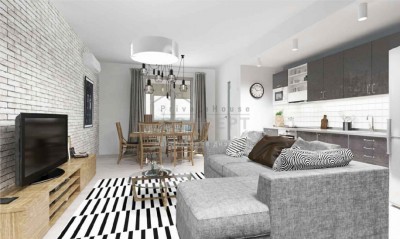 Design of a studio apartment in the residential estate “Slavyanskiy” – Scandinavian minimalism.